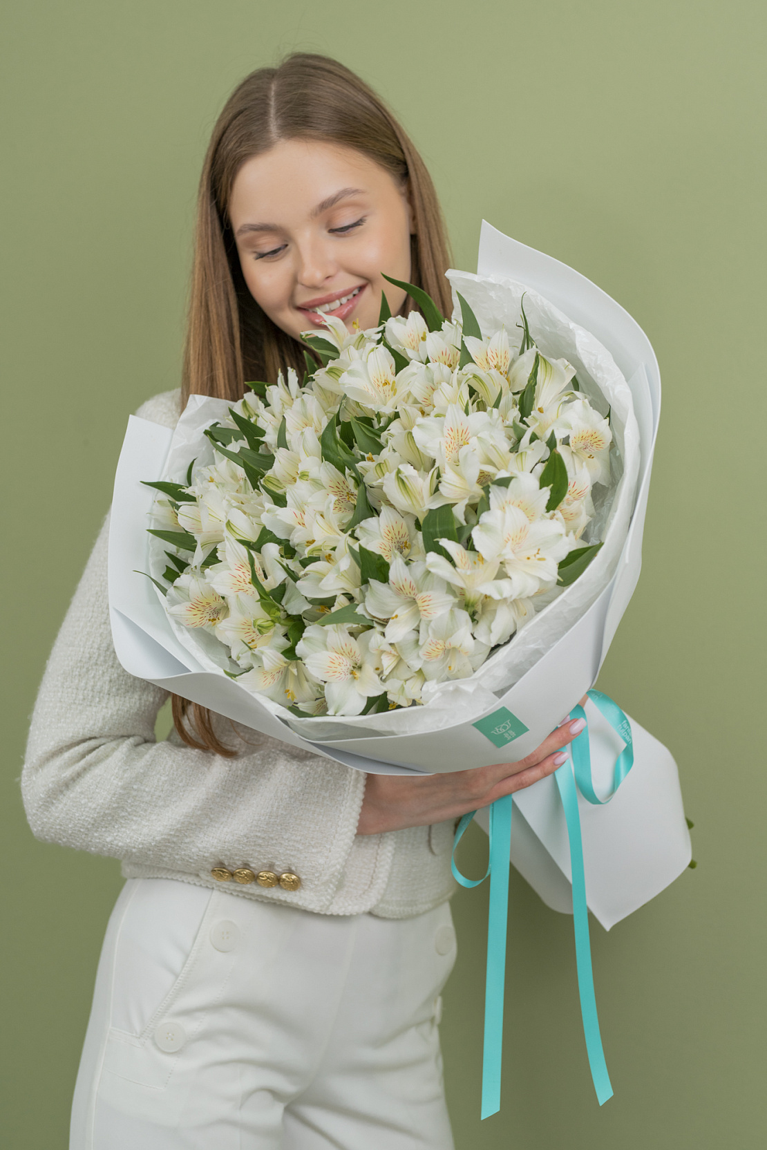 Букет из альстромерий Созвездие