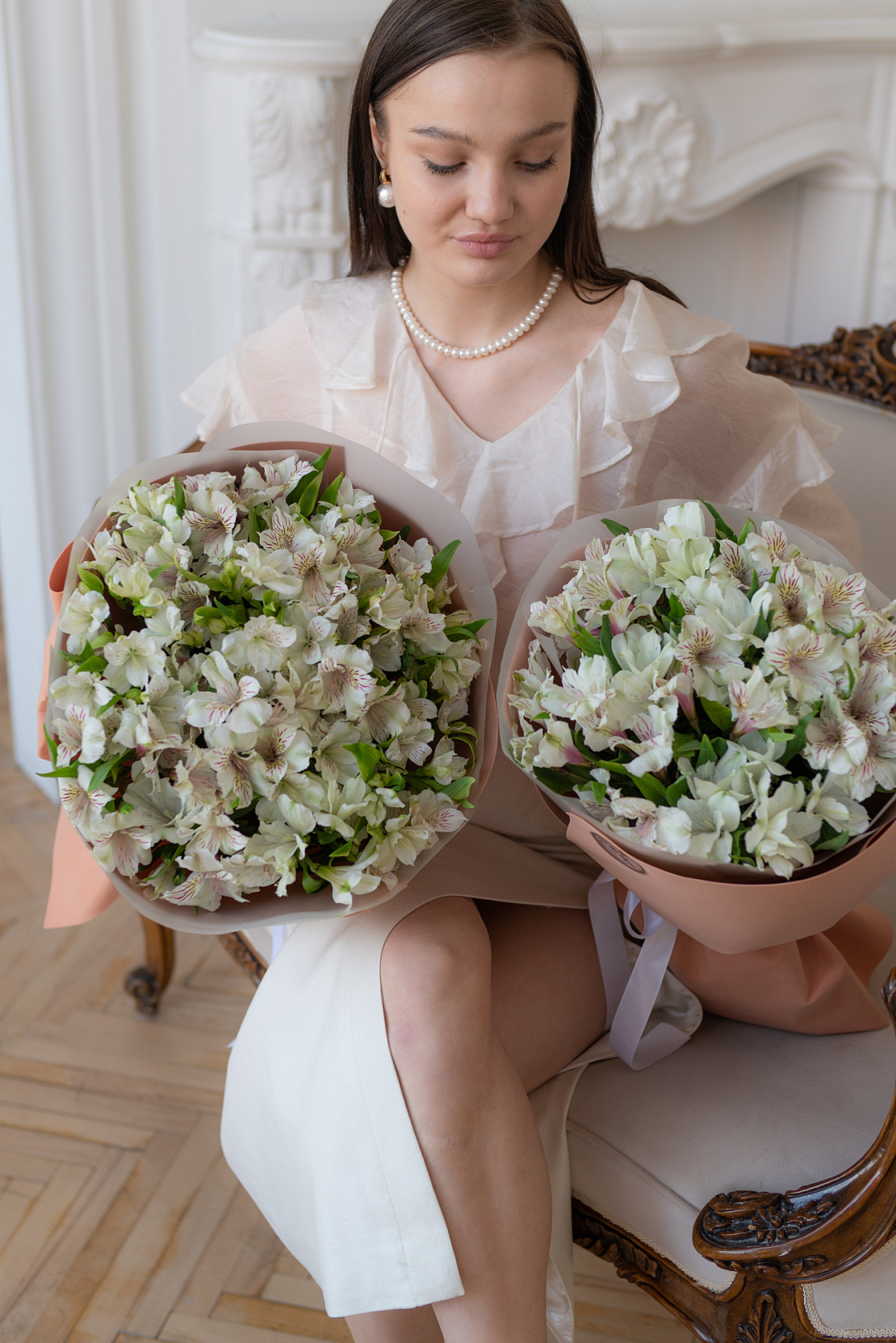 Букет из альстромерий Полар