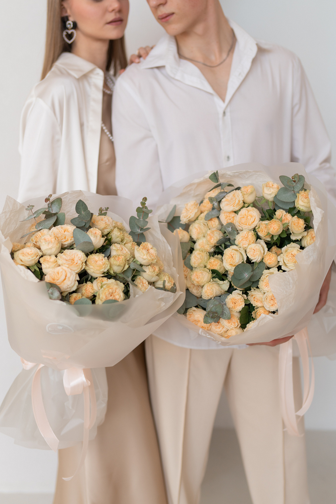 Букет из кустовых роз Shade